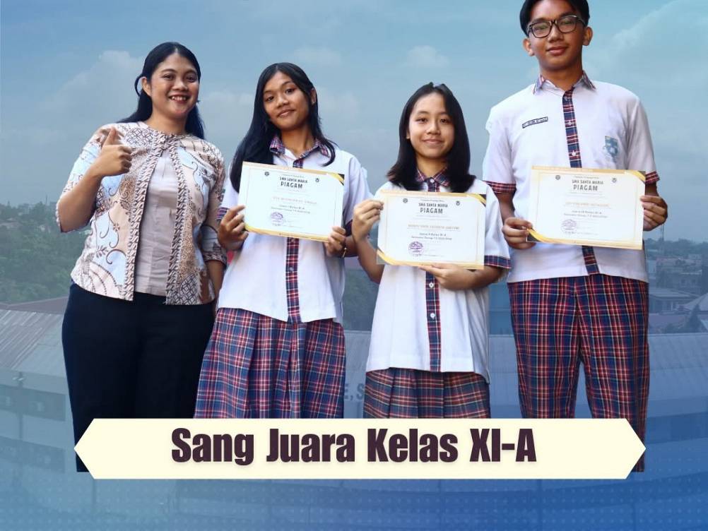 Selamat dan Sukses Kepada Peserta Didik Kelas XI SMA Santa Maria Yang Telah Mengukir Prestasi Akademik Maupun Non-Akademik 2026