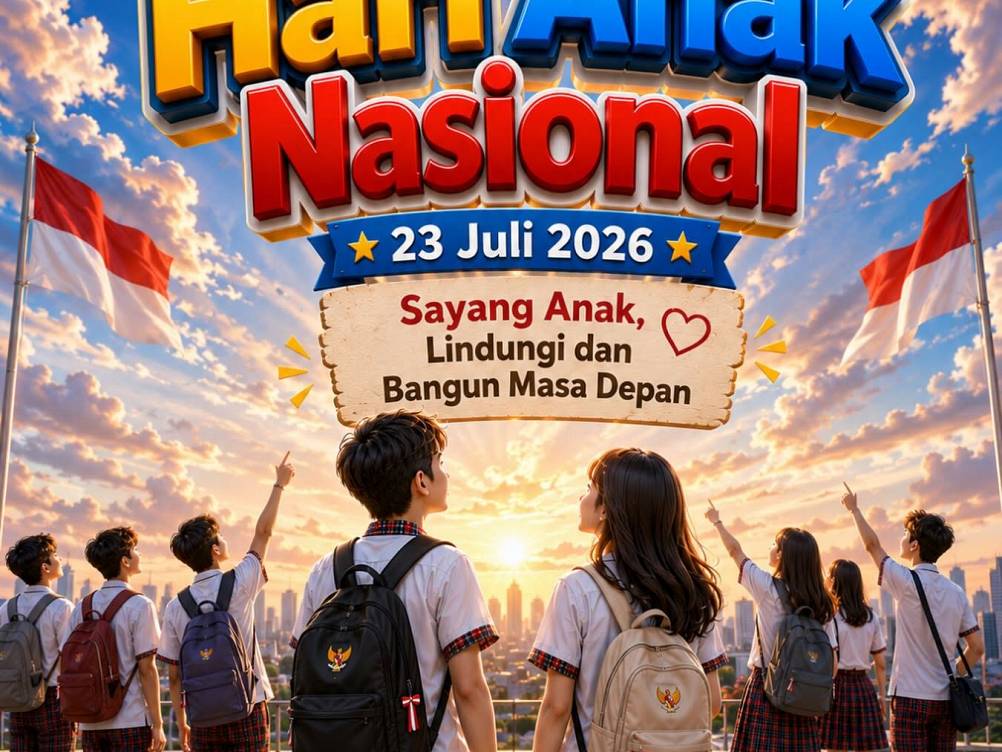 Selamat Memperingati Hari Anak Nasional - 23 Juli 2026