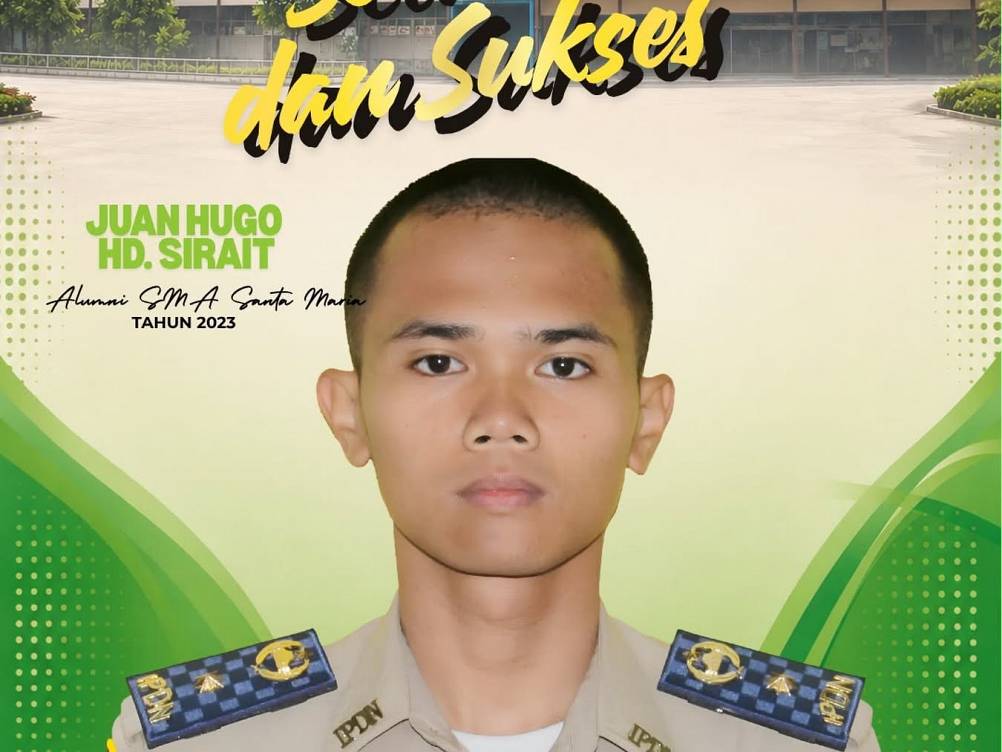 Jejak Inspiratif Siswa SMA Santa Maria Lulus IPDN Akt 36