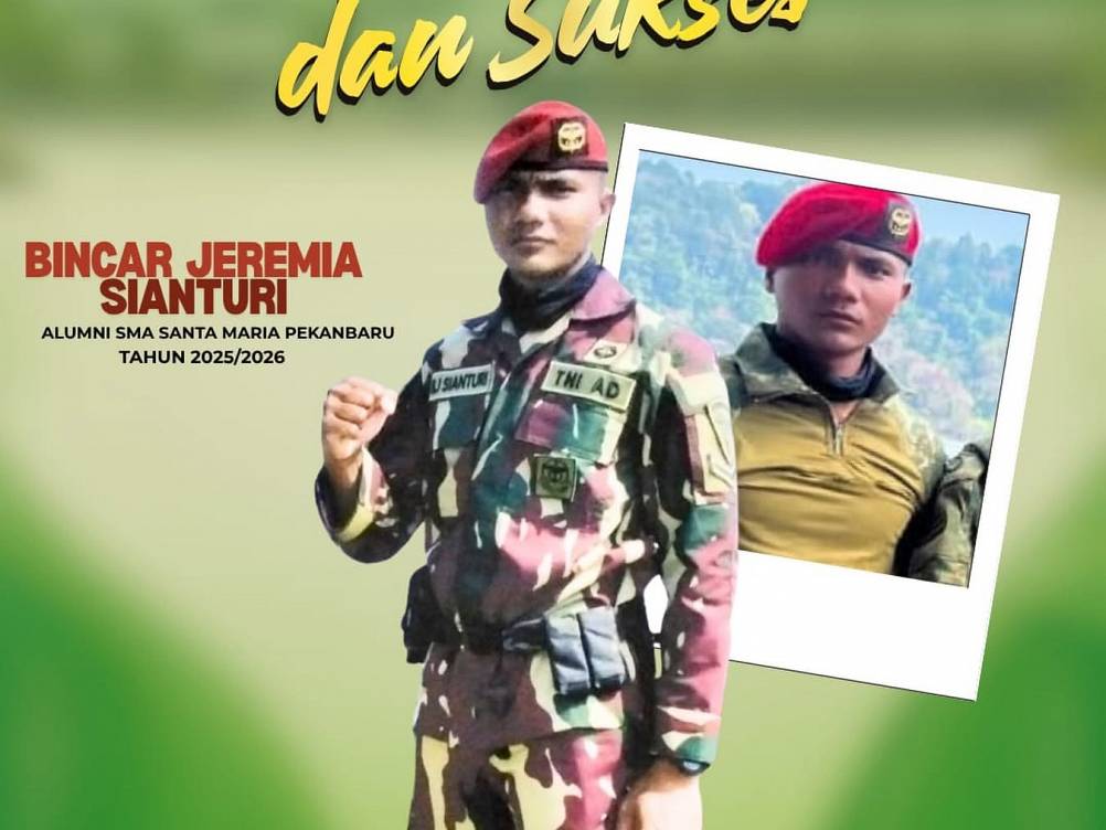 Selamat dan Sukses Kepada Bincar Jeremia Sianturi (Alumni 2025/2026) Atas Keberhasilannya Lulus Infanteri Kopassus