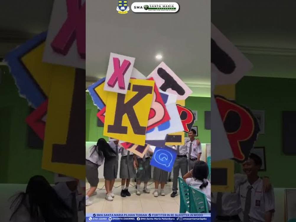 Latihan Kepemimpinan OSIS SMA Santa Maria Pekanbaru Periode 2026/2027