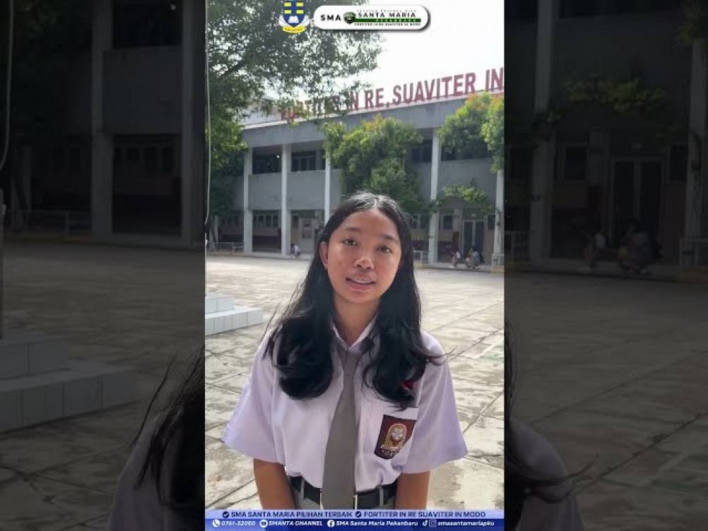 Pesan dan Kesan Peserta Didik SMA Santa Maria Pekanbaru 2026