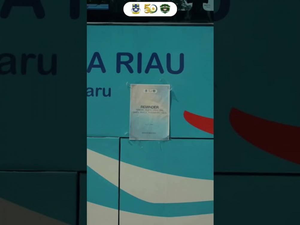 Reminder Puncak Pesta Emas SMA Santa Maria Pekanbaru 2025