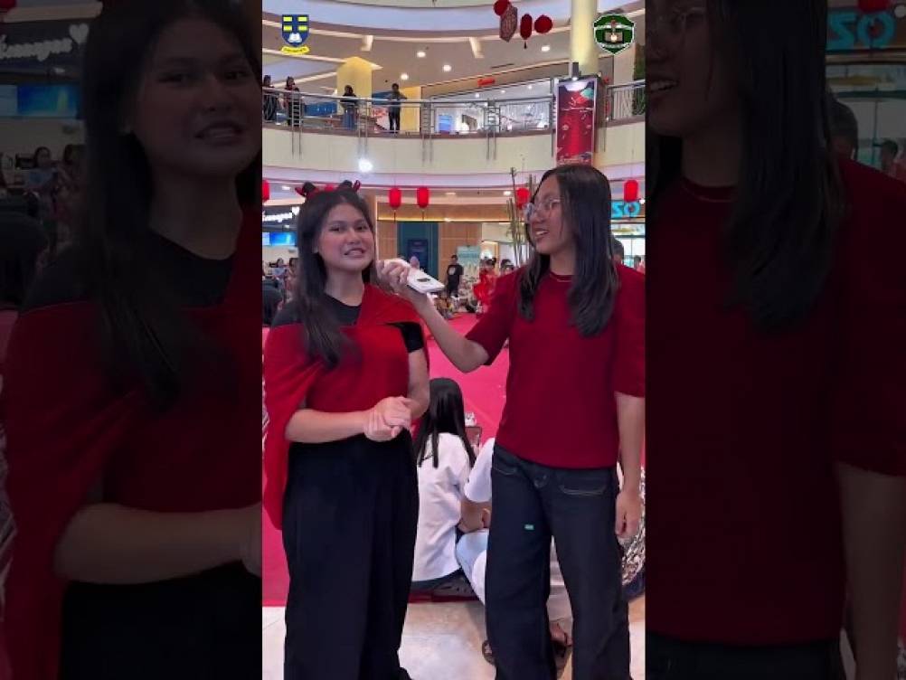 Sekolah Santa Maria (TK-SMA) Menghibur Para Pengunjung Mall SKA Pekanbaru