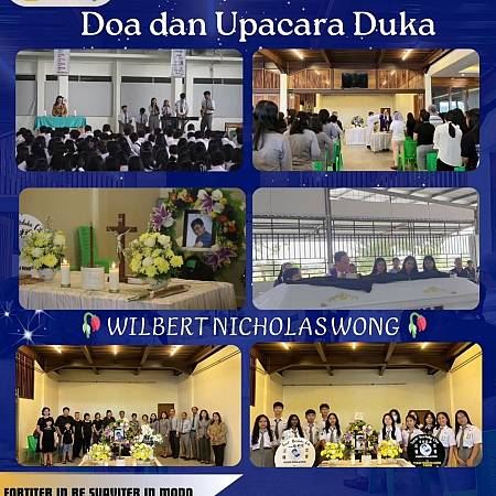 Doa dan Upacara Duka Wilbert Nicholas Wong