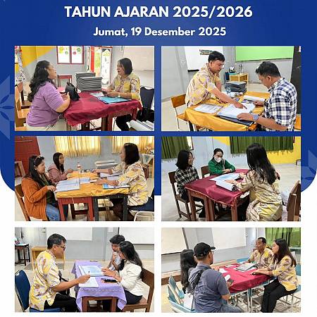 Pembagian Rapor Semester Ganjil Tahun Ajaran 2025/2026
