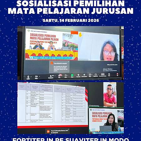 Sosialisasi Pemilihan Mata Pelajaran Jurusan Kelas X