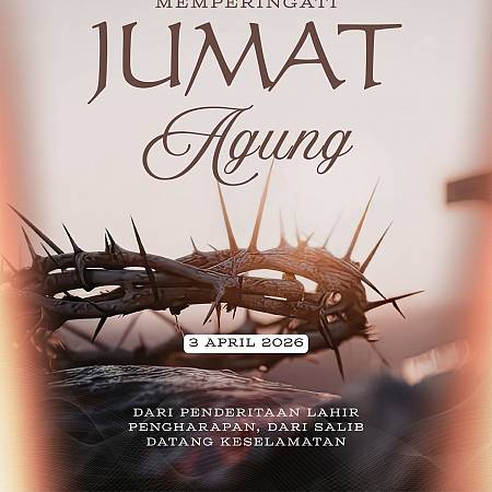 Keluarga Besar SMA Santa Maria Pekanbaru Mengucapkan Selamat Memperingati Jumat Agung