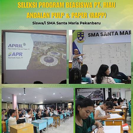 Seleksi Program Beasiswa PT. Riau Andalan PULP & PAPER (RAPP)