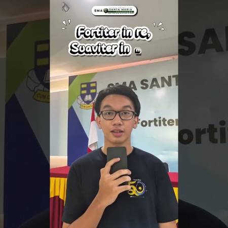 H-1 Trilogi Angkatan 49 SMA Santa Maria Pekanbaru