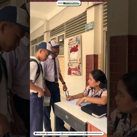 Hari Pertama MPLS SMA Santa Maria Pekanbaru Tahun 2026