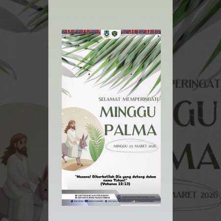 Selamat Memperingati Minggu Palma