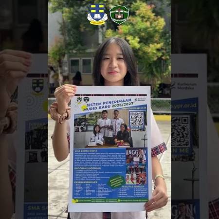 SPMB 2026/2027 SMA Santa Maria Pekanbaru